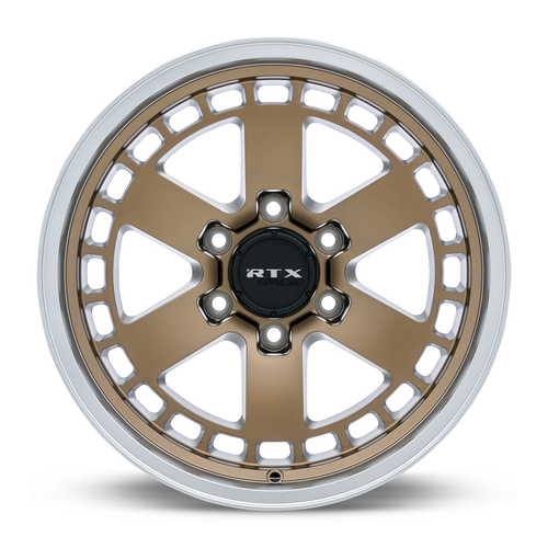 RTX Ozark 6x139.7 17x9 +0 Satin Bronze Machined Lip