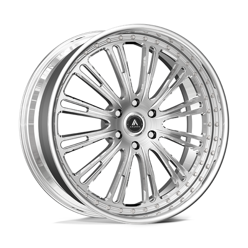 Asanti Forged RICO 6 6x139.7 24x10 +28 Brushed Chrome