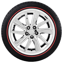 Vogue Custom Built Radial VIII White/Red 245/40R20 99V - 03117065