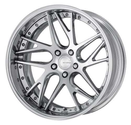 WORK 送料無料 ワーク GNOSIS CVX STEP RIM ミドルコンケイブ STANDARD Adisk 10J-22 +45～－27 5H-114.3 【1本単品 新品】