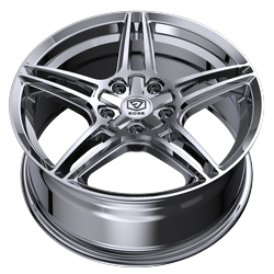 Edge Street 354C 5x100 / 5x114.3 17x7.5 +40 Chrome Plated