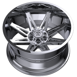 Edge Off Road 304C 6x135 / 6x139.7 20x9 +18 Chrome Plated