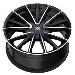 Edge Street 353MB 5x108 / 5x114.3 20x8.5 +40 Gloss Black Machined Face