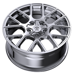 Edge Street 356C 5x114.3 / 5x120 17x7.5 +40 Chrome Plated