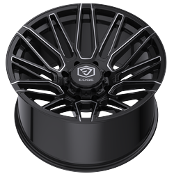 Edge Off Road 306BM 5x127 / 5x139.7 22x10 -19 Gloss Black W/milled Accents