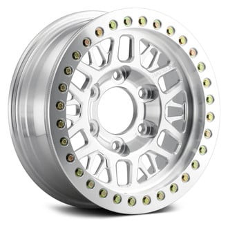 US Mag 1PC PHANTOM 5x120.65 26x10 -7 Brushed Face Polished Lip