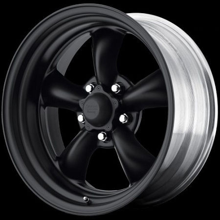 American Racing Vintage TORQ THRUST II CUSTOM 5x115 18x8 +0 Satin Black Brushed