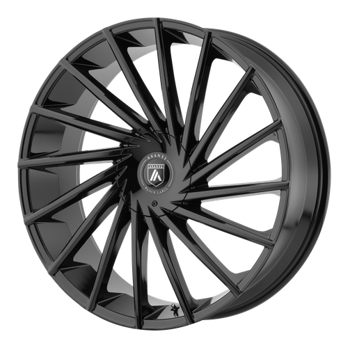 Asanti Black ABL-18 MATAR 6x120 / 6x132 24x9 +30 Gloss Black
