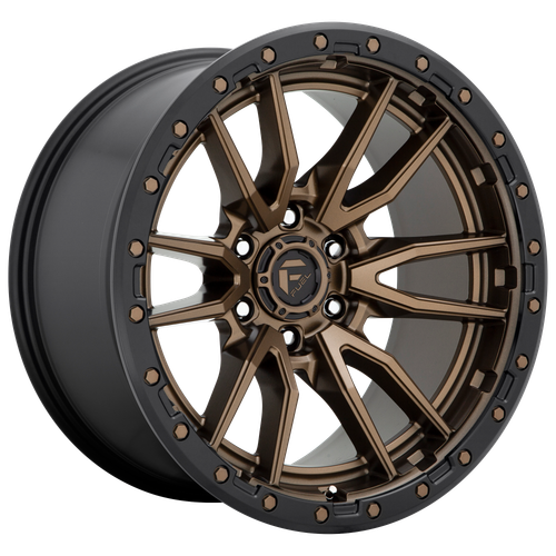 Fuel 1PC REBEL 6x114.3 20x9 +1 Matte Bronze Black Bead Ring