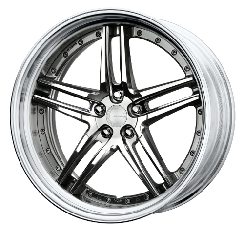 Work Gnosis Gr205 5x120 19x9.5+0 O Disk Buff Finish
