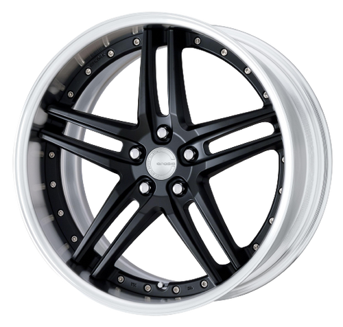 Work Gnosis Gr205 5x120.65 19x12+12 A Disk Matte Black
