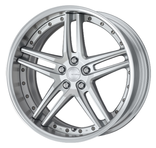 Work Gnosis Gr205 5x120 21x8.5+45 H Disk Matte Silver