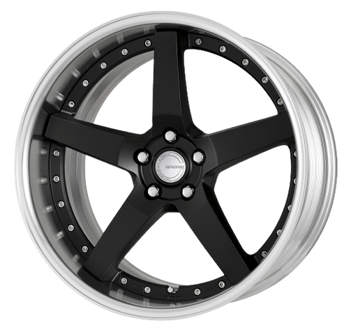 Work Gnosis Gr203 5x114.3 20x11+12 O Disk Matte Black - Threepieceus