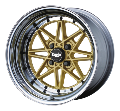 WORK Equip 15インチ ゴールドホイールタイヤセット WORK Equip 03 15x8.5 4x100 GOLD | ThreePiece.us
