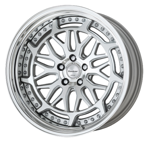 Work Gran Seeker Dmx 5x100 20x11+38 O Disk Machined Silver Polish