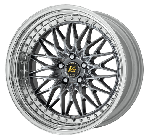 Work Vs-Xv 5x114.3 19x9.5+59 A Disk Brilliant Silver Black