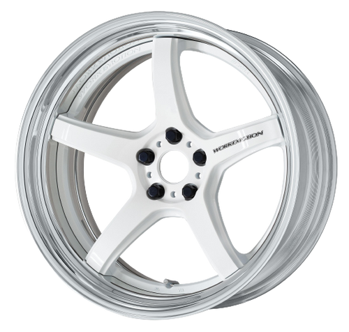 ワークエモーション 18インチ ホワイト T5R Work T5R 2P 5x114.3 18x9.5 +12 WHITE - Threepieceus