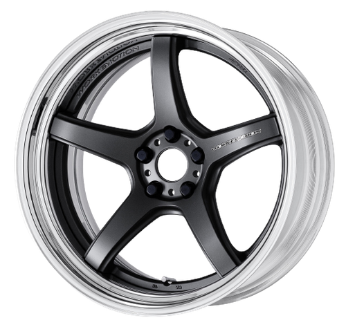 Work T5R 2P 5x120 19x10.5 +45 Matte Gunmetal | ThreePiece.us