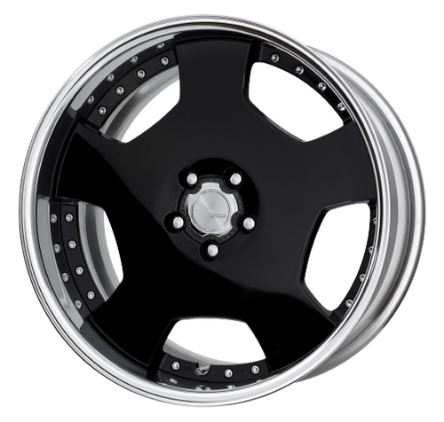 WORK 送料無料 ワーク LANVEC LDZ STEP RIM DEEP RIM Odisk 9J-21 +55～5 5H-114.3【1本単品 新品】