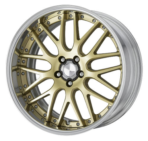 Work Lanvec Lm1 5x114.3 19x12.5+22 O Disk Light Metallic Gold