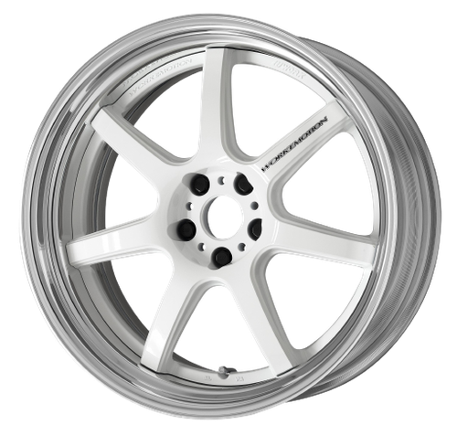 Work T7r 2P 5x115 19x7.5 +38 WHITE