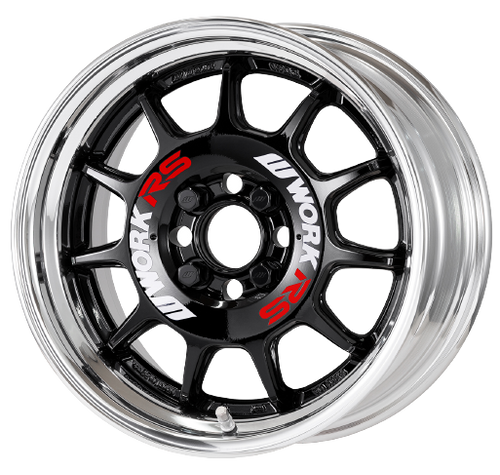 Work Emotion Rs11 2p 4x100 17x9.5 45 black | ThreePiece.us