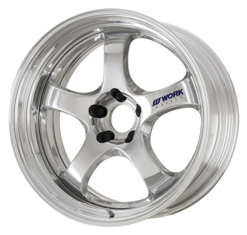Work Meister S1R 4x100 17x9+22 A Disk Bright Buff Finish