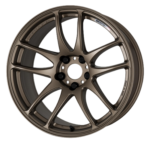 Work Emotion Cr Kiwami 5x100 17x8 +47 Matte Bronze - Threepieceus