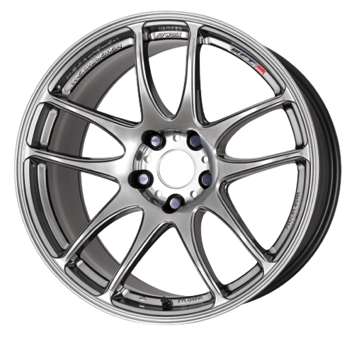 【スーパーセール】 Kiwami Cr Emotion Work 5x108 Threepieceus - Silver Gt +38 18x9.5 タイヤ・ホイール