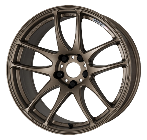 Work Emotion CR Kiwami 5x108 18x9.5 38 Matte Bronze | ThreePiece.us
