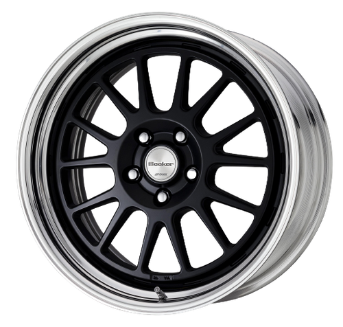 Work Seeker Fx 5x115 16x8.5+12 A Disk Matte Black wheel for 1990 Cadillac Eldorado