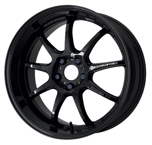 Work Emotion D9r 5x100 18x9.5 +38 Black