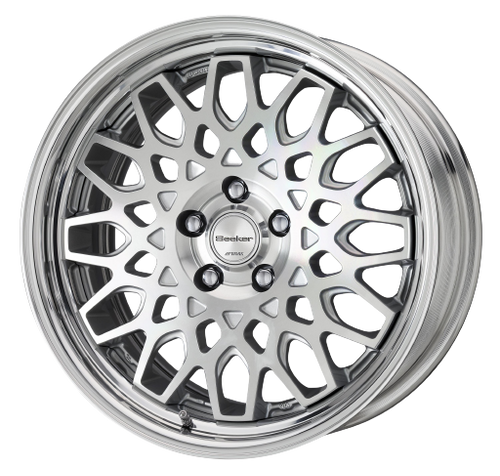 逆輸入 Work Seeker Cx 5x112 18x10+22 A Disk Matte Silver Polish タイヤ・ホイール