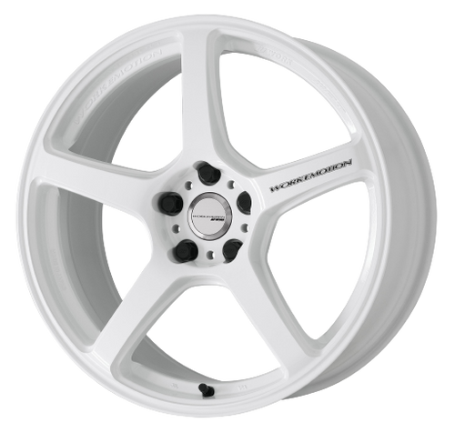 Work Emotion T5r 5x114.3 18x8.5 +35 Ice White wheel for 2017 Genesis G80