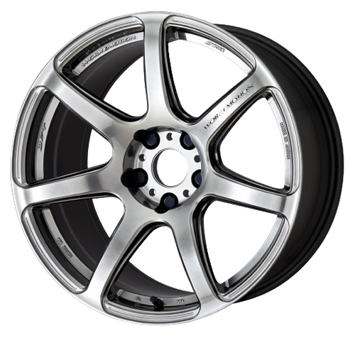 Work Emotion T7r 5x100 18x7.5 +47 Gt Silver | ThreePiece.us