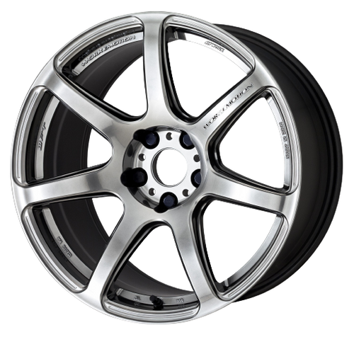 Work Emotion T7r 5x114.3 18x9.5 +38 Gt Silver