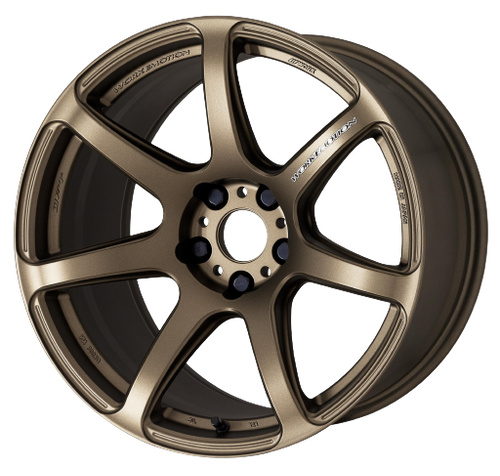 Work Emotion T7r 5x120 18x9.5 +38 Matte Bronze wheel for 2003 Bmw 320I