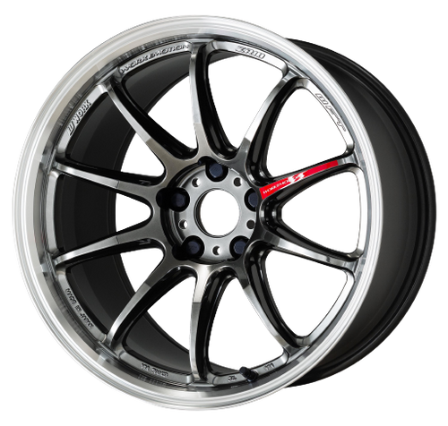 Work Emotion Zr10 5x108 18x8.5 +38 Glim Black Diamond Rim cut wheel for 1997 Ford Thunderbird