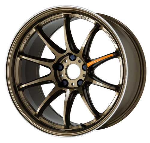 Work Emotion Zr10 5x120 18x9.5 +38 Titanium Diamond Lip Cut