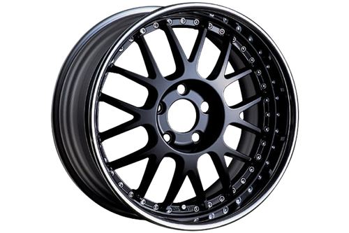SSR MS1R 15インチ6.5J SSR Professor MS1R 4X100 17X8.5+30 SL Disk Black - Threepieceus