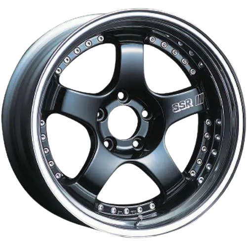 SSR Professor SP1 4x114.3 19X7.5+55 SL Disk Black - Threepieceus