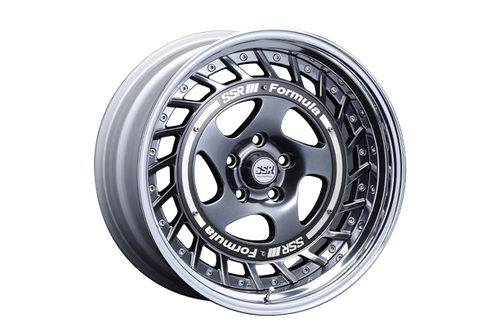 Ssr Wheels Formula Aero Spoke Titan Silver wheel