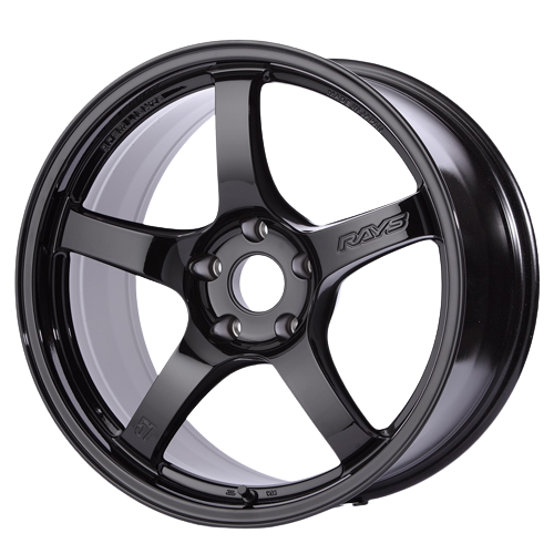 Gram Lights 57CR 5x100 18x9.5+38 Glossy Black wheel for 2012 Subaru Legacy