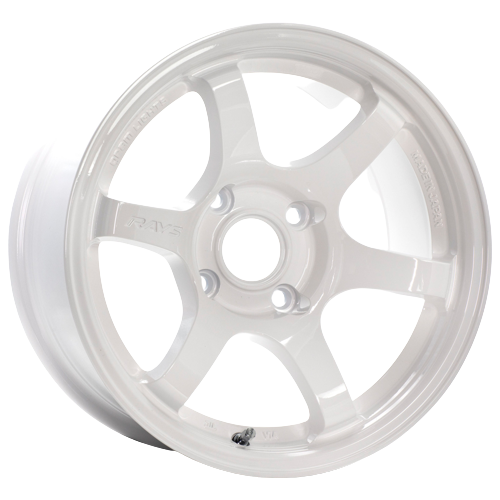 Gram Lights 57D Mark-II 4x114.3 15x8.0 White