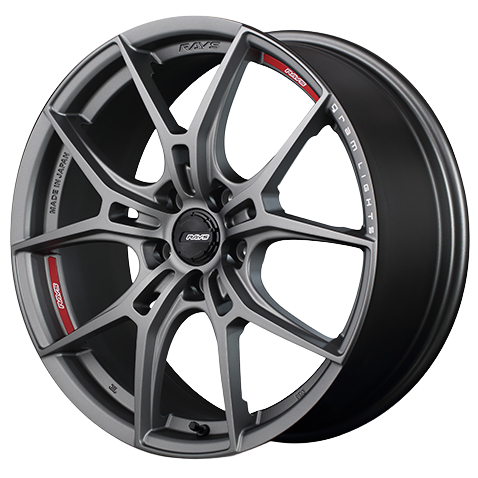 Gram Lights 57FXZ Overseas Model 5x114.3 20x10.0+30 Matte Graphite