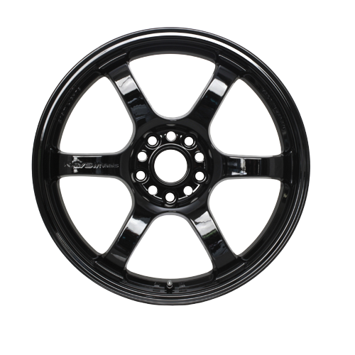 Gram Lights 57DR 5x114.3 17x9.0+38 Glossy Black