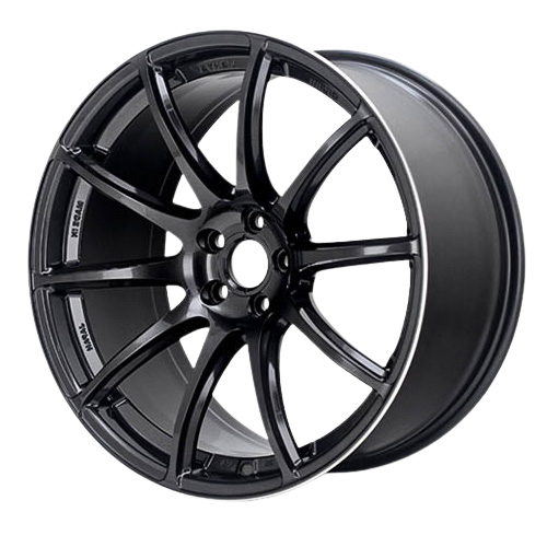 Gram Lights 57Transcend 5x100 18x7.5+50 Face-1 Super Dark Gunmetal