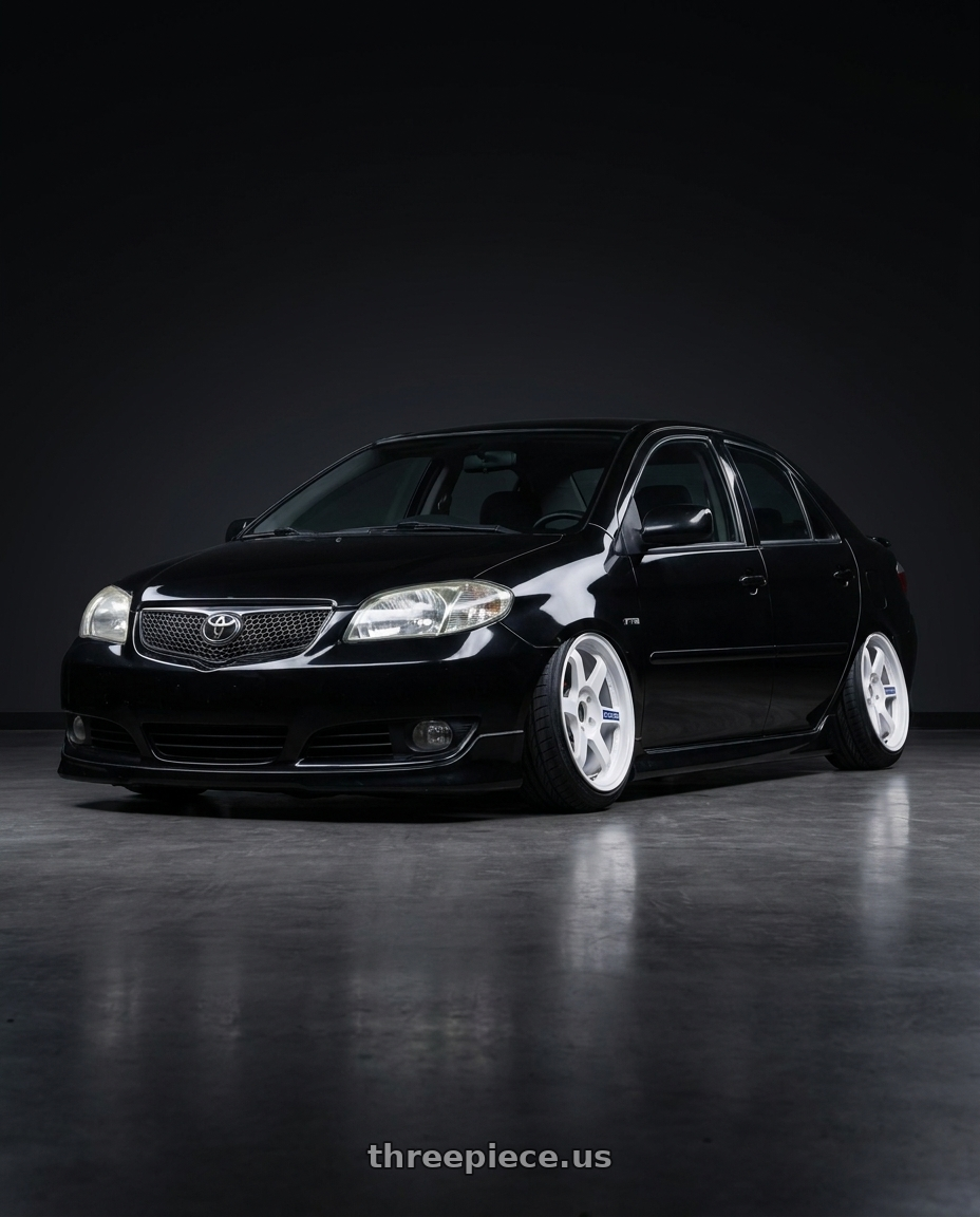 Volk Racing TE37 Gravel White 5x114.3 15x7+35 studio render