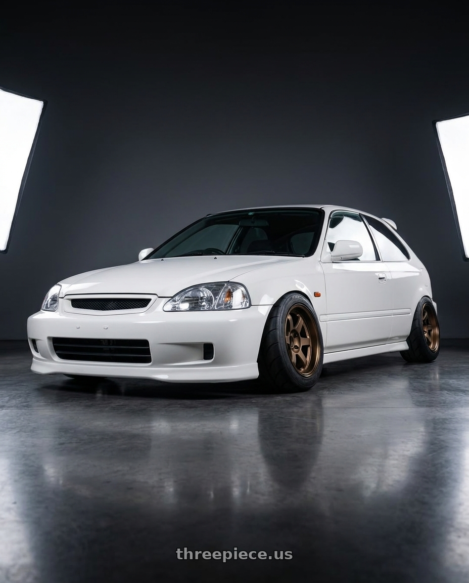 Volk Racing TE37 Progressive Model 18x9 +0 side angle render