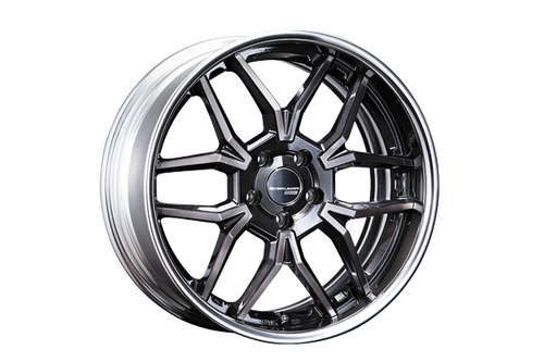SSR EX06 5x100 19X8+12 SL Disk  Galaxy Clear Black